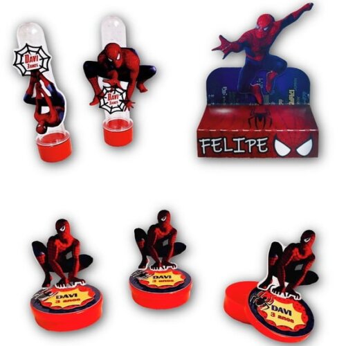 Kit Festa Homem Aranha - 30 Ítens