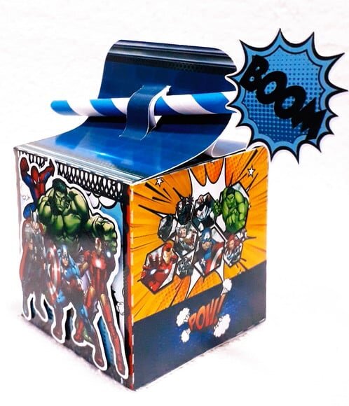 Kit Festa Super Heróis - 40 Ítens