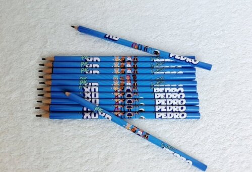 Lápis personalizado com Ponteira PK XD