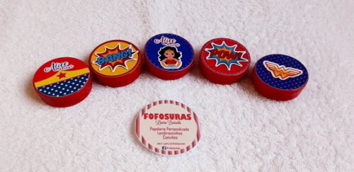 Latinha Personalizada Mulher Maravilha