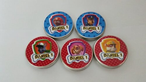 Latinha Personalizada Patrulha Canina
