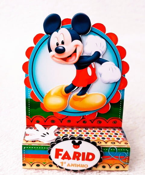 Porta Bis Casa do Mickey