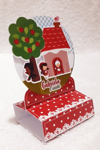 Porta Bis Chapeuzinho Vermelho