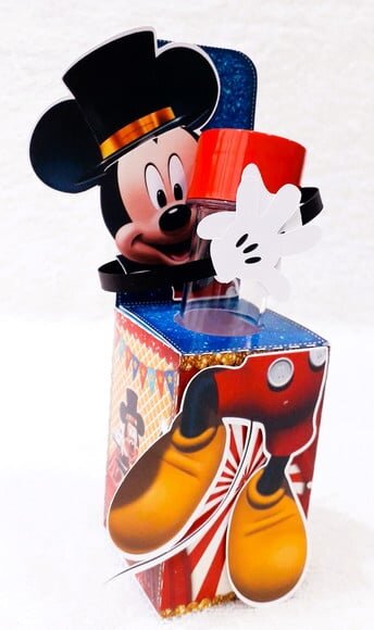 Porta Tubete Circo do Mickey