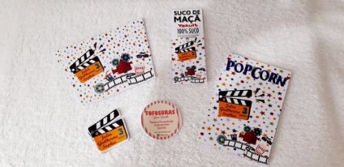 Rótulos Kit Cinema