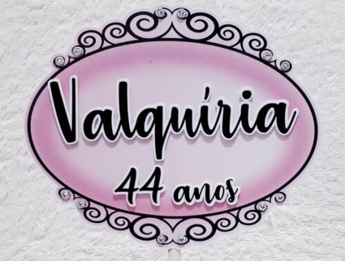 Topo de Bolo MAQUIAGEM