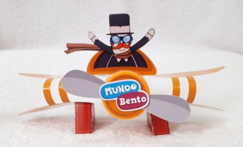 Tubete Avião Mundo Bita