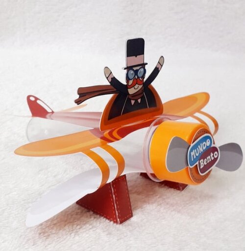 Tubete Avião Mundo Bita