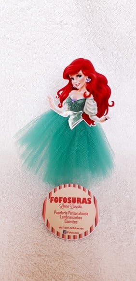 Tubete com Saia de Tule Princesas
