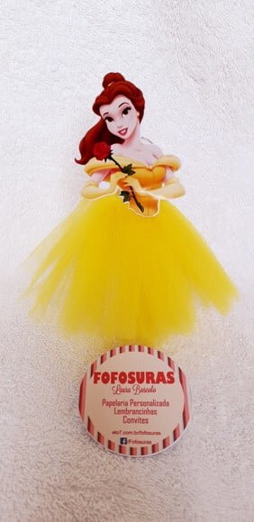 Tubete com Saia de Tule Princesas