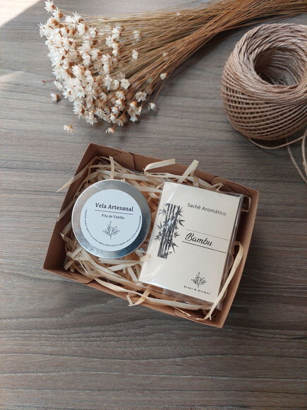 Kit Meu Momento - Sachê e Vela Aromática