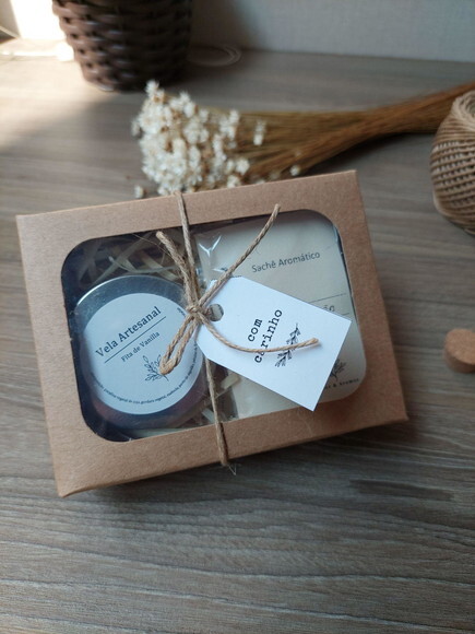 Kit Meu Momento - Sachê e Vela Aromática