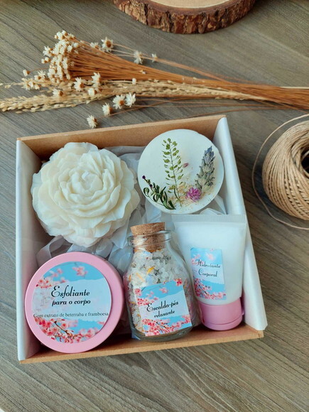 Kit Presente Spa Madrinha/ Casamento/Mãe/Vó/Amiga