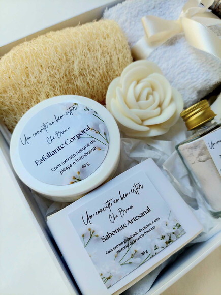 Kit Spa - Caixa Presente Feminino Autocuidado
