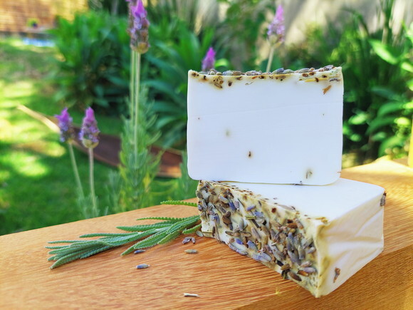 Sabonete Artesanal Vegano de Lavanda