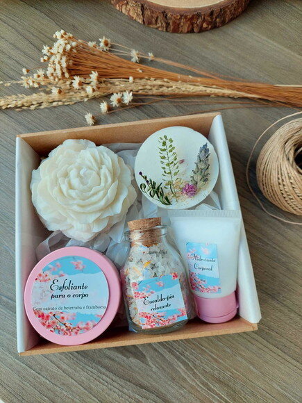 Kit Presente Spa Madrinha/ Casamento/Mãe/Vó/Amiga