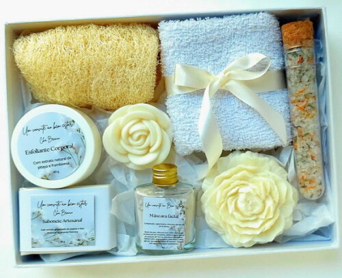 Kit Spa - Caixa Presente Feminino Autocuidado