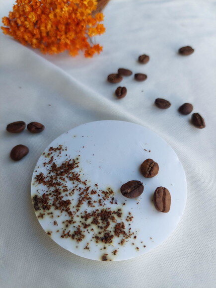 Lembrancinha Sabonete Artesanal Decorado com Café
