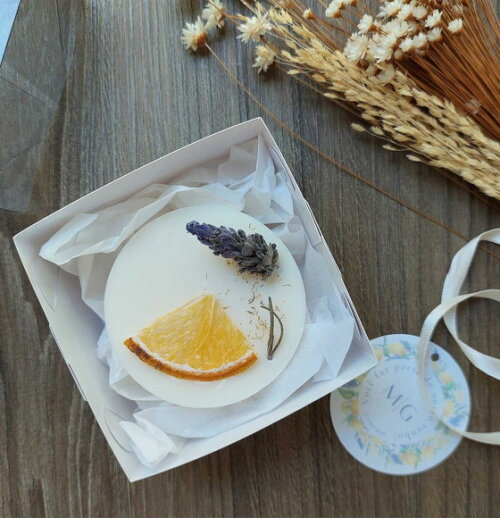 Lembrancinha - Sabonete Decorado com Flores e Especiarias