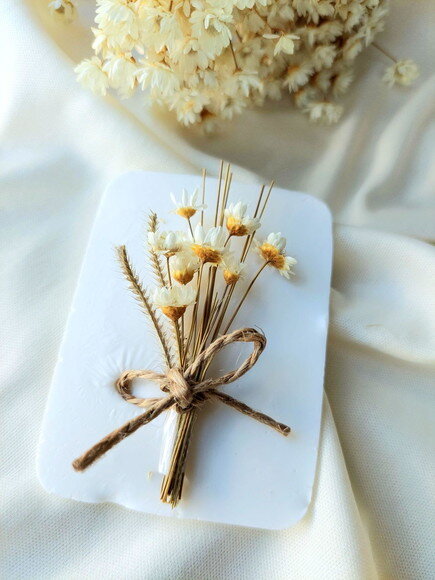 Lembrancinha- Sabonete Artesanal com Flores Secas