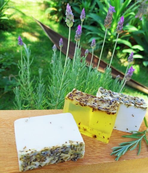 Sabonete Artesanal Vegano de Lavanda