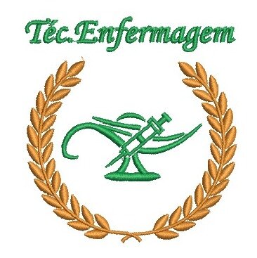 Matriz de bordado Técnico em enfermagem