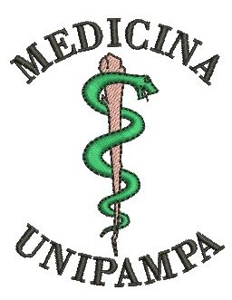 Matriz de bordado Medicina Unipampa