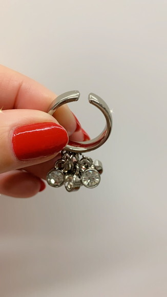 Anel Cacho Strass