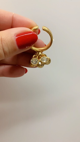 Anel Cacho Strass