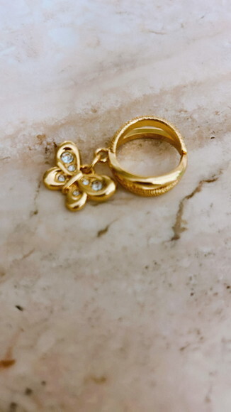 Anel Flora Gold