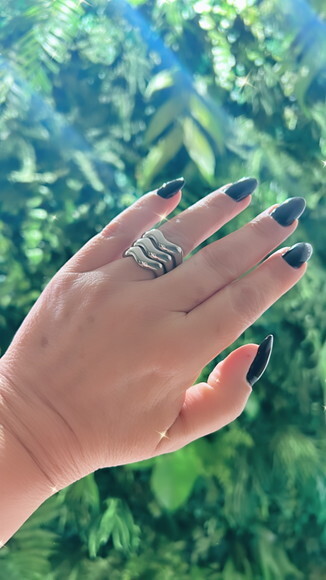 Anel Maia Silver