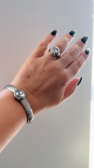 Anel Veneza Mini Silver