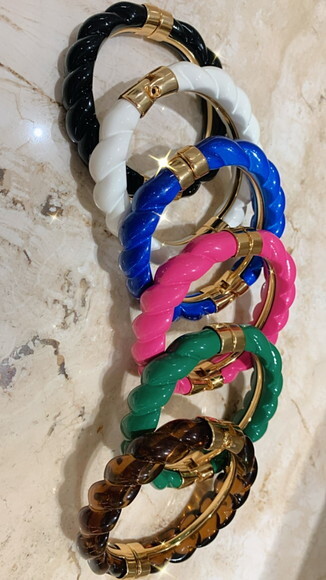 Bracelete Corda Ouro