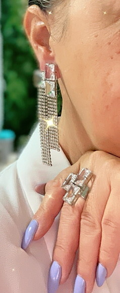 Brinco Maxi Cristal