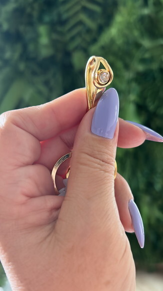 Chaveiro Dourado Mar