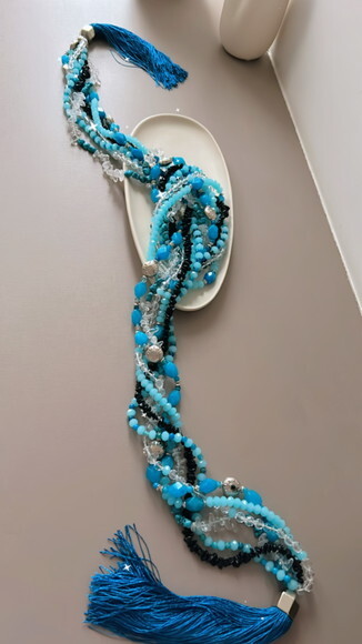 Colar Agatha Blue