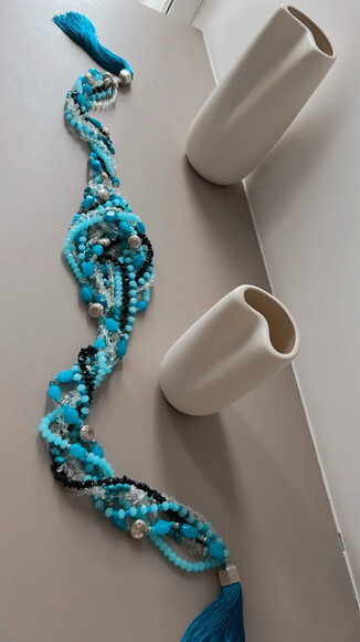 Colar Agatha Blue