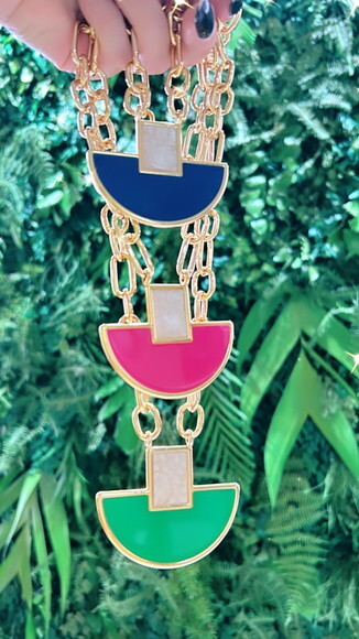 Colar Cleo Pink