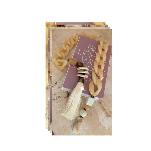 Colar de Mesa Maxielos Caramelo Claro