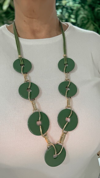 Colar Joy Verde Oliva
