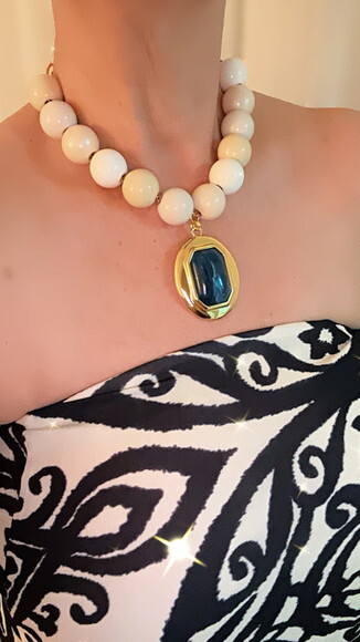 Colar Lolita Azul