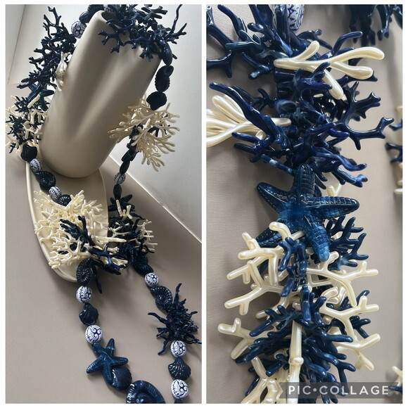 Colar Oceano Azul