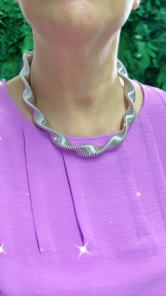 Colar Onda Silver