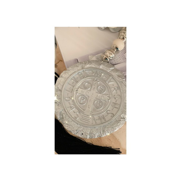Colar São Bento Medalha Prata