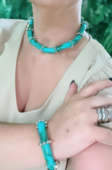 Conjunto Talia Turquesa