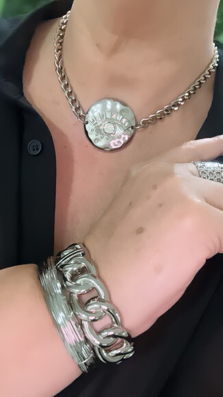 Gargantilha Isis Silver