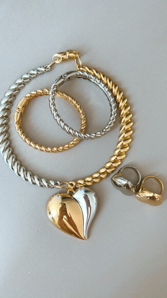 Gargantilha Tereza Gold Silver