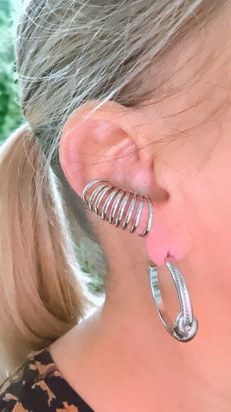 Piercing Amazona Silver
