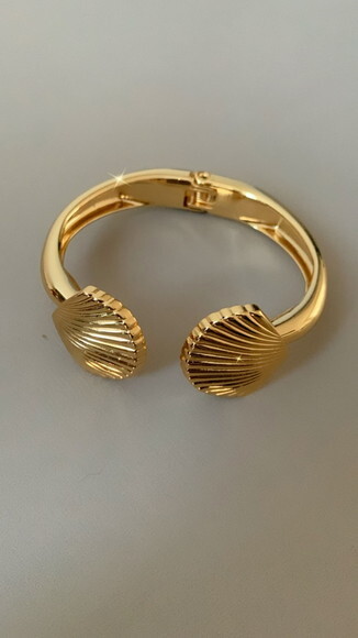 Pulseira Concha Ouro