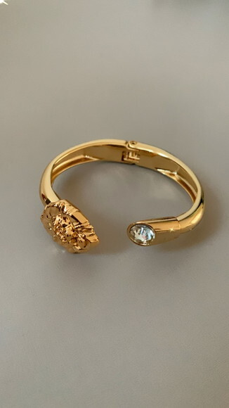 Pulseira Leão Strass